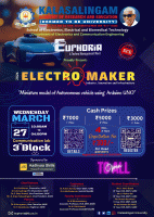 Electromaker 2024 Technical Festival Poster